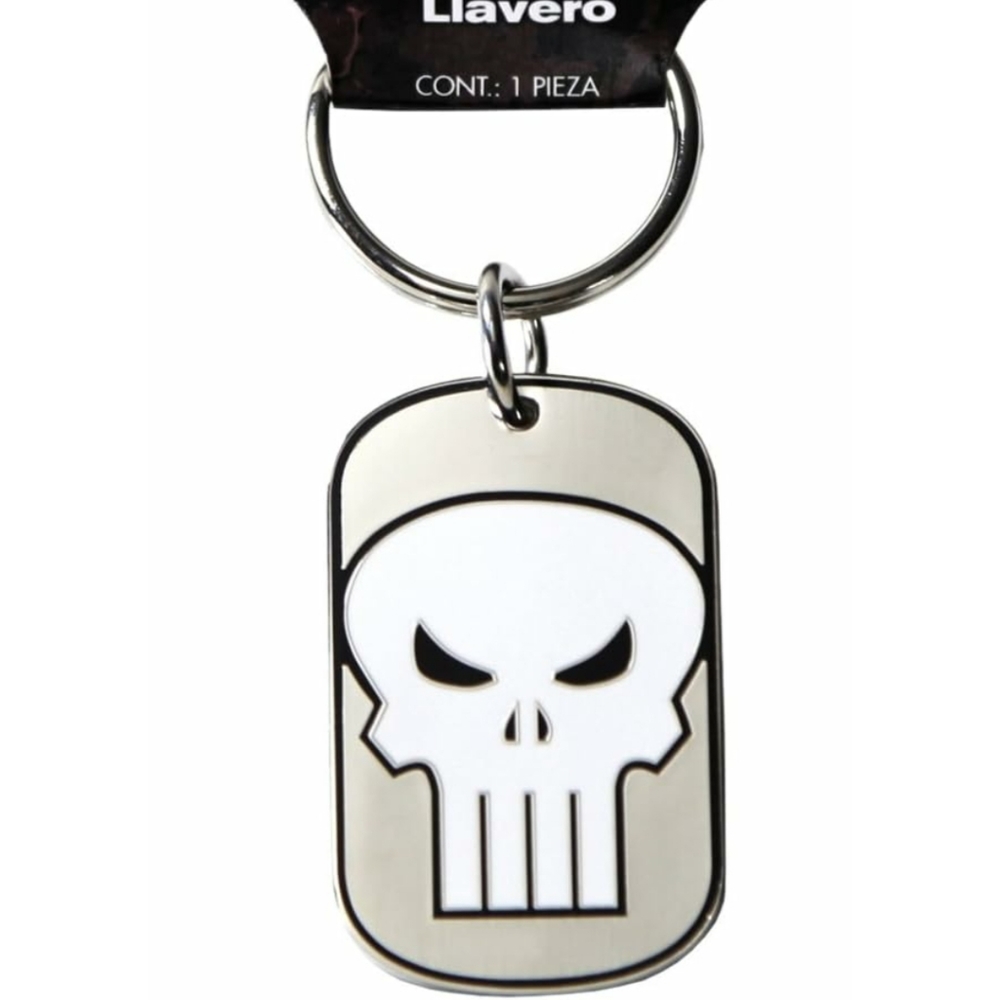 Marvel Punisher Dog Tag Keychain New With Tags - Picture 2 of 5